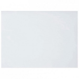 Set de table velours blanc 400 x 300 mm (lot de 250)