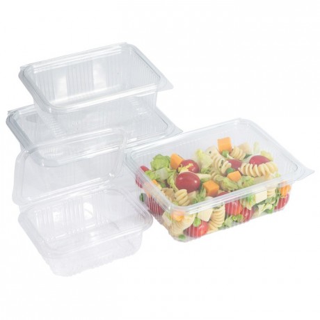 Salad containers PET 500 mL (600 pcs)