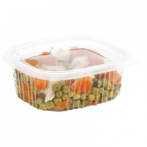 Container with hinged lid PP 1000 mL (400 pcs)