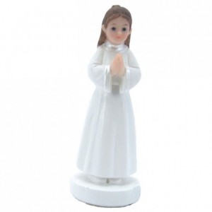 Girl standing praying communiant (4 pcs)