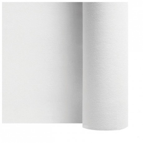 Spun bound table cloth white 1,20 x 50 m