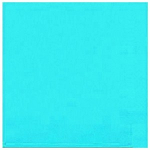 Serviette Airlaid turquoise 40 x 40 cm (lot de 600)