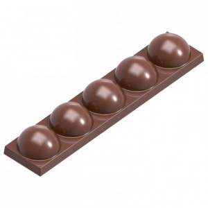 Moule 8 mini barres K. Kugel en polycarbonate pour chocolat