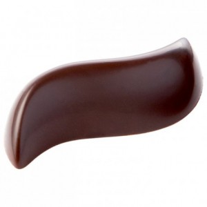 Moule 21 bonbons vagues en polycarbonate pour chocolat