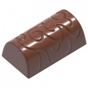 Moule 24 bonbons arabesques en polycarbonate pour chocolat