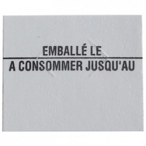 Etiquette pour étiqueteuse réf 140952 EMB/CONS (8 x 1750)