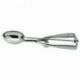 Oval ice cream scoop with clip 62 x 48 mm
