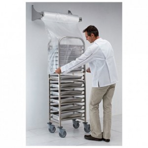 Roll of reinforced protective cover for trolley GN 2/1 (200 pcs)