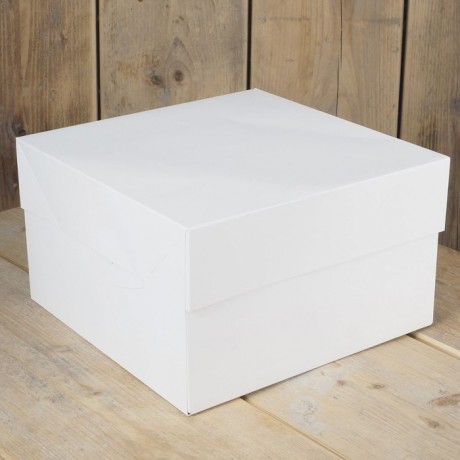 FunCakes Cake Box Blanco 20x20x15cm pk/1