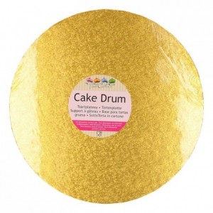 FunCakes Cake Drum Round Ø30,5cm Gold