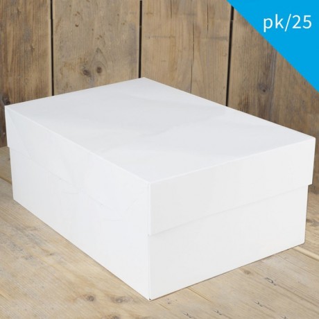 FunCakes Cake Box Blanco 40x30x15cm pk/25