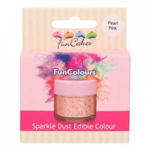 Paillettes alimentaires FunColours FunCakes Pearl Pink
