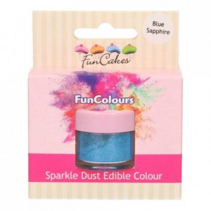 FunCakes Edible FunColours Sparkle Dust Blue Sapphire