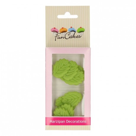 FunCakes Marzipan Decorations Leaves Set/12