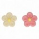 FunCakes Marzipan Decorations Daisies White/Pink Set/12