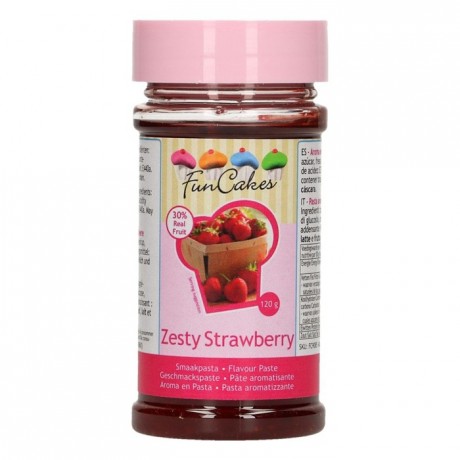 FunCakes Flavour Paste Zesty Strawberry 120g