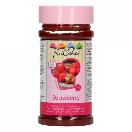 FunCakes Flavour Paste Strawberry 120g