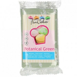 Pâte à sucre FunCakes vert botanique 250 g