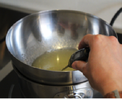 Recette facile vacherin glacé vanille cassis