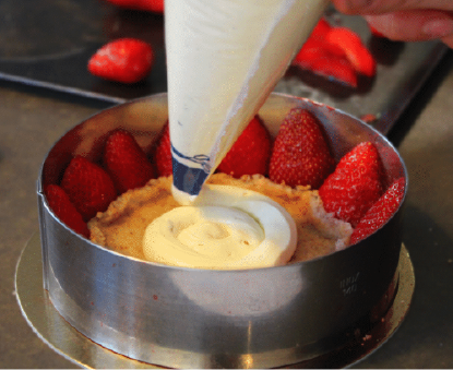 Recette facile Fraisier, dessert, entremet fraise