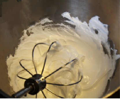 Recette facile vacherin glacé vanille cassis