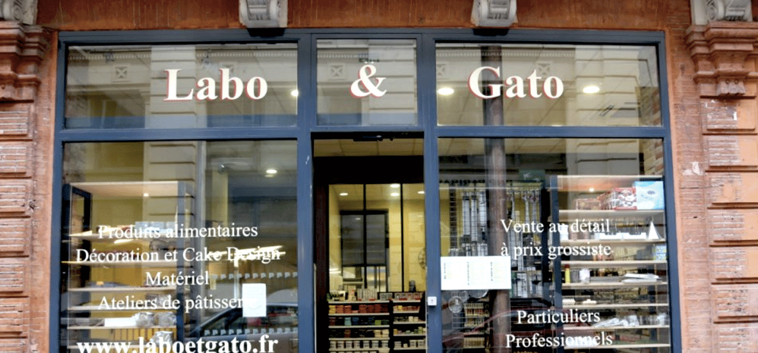 Boutique labo&gato à Toulou, professional baking supplies
