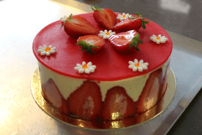 la vraie recette du fraisier